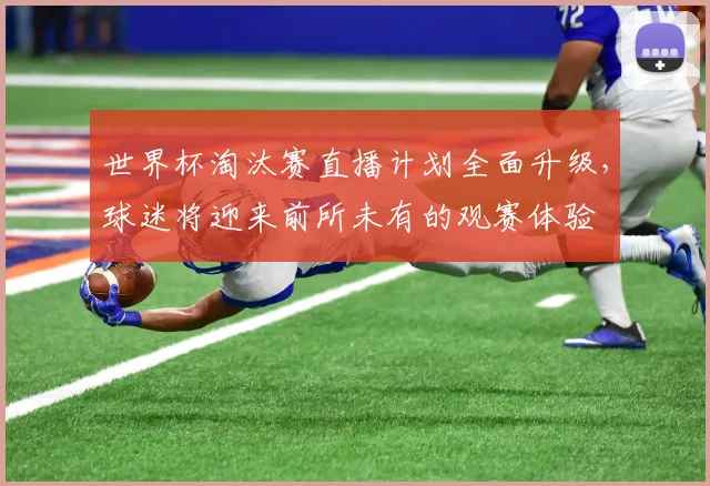 世界杯淘汰赛直播计划全面升级，球迷将迎来前所未有的观赛体验